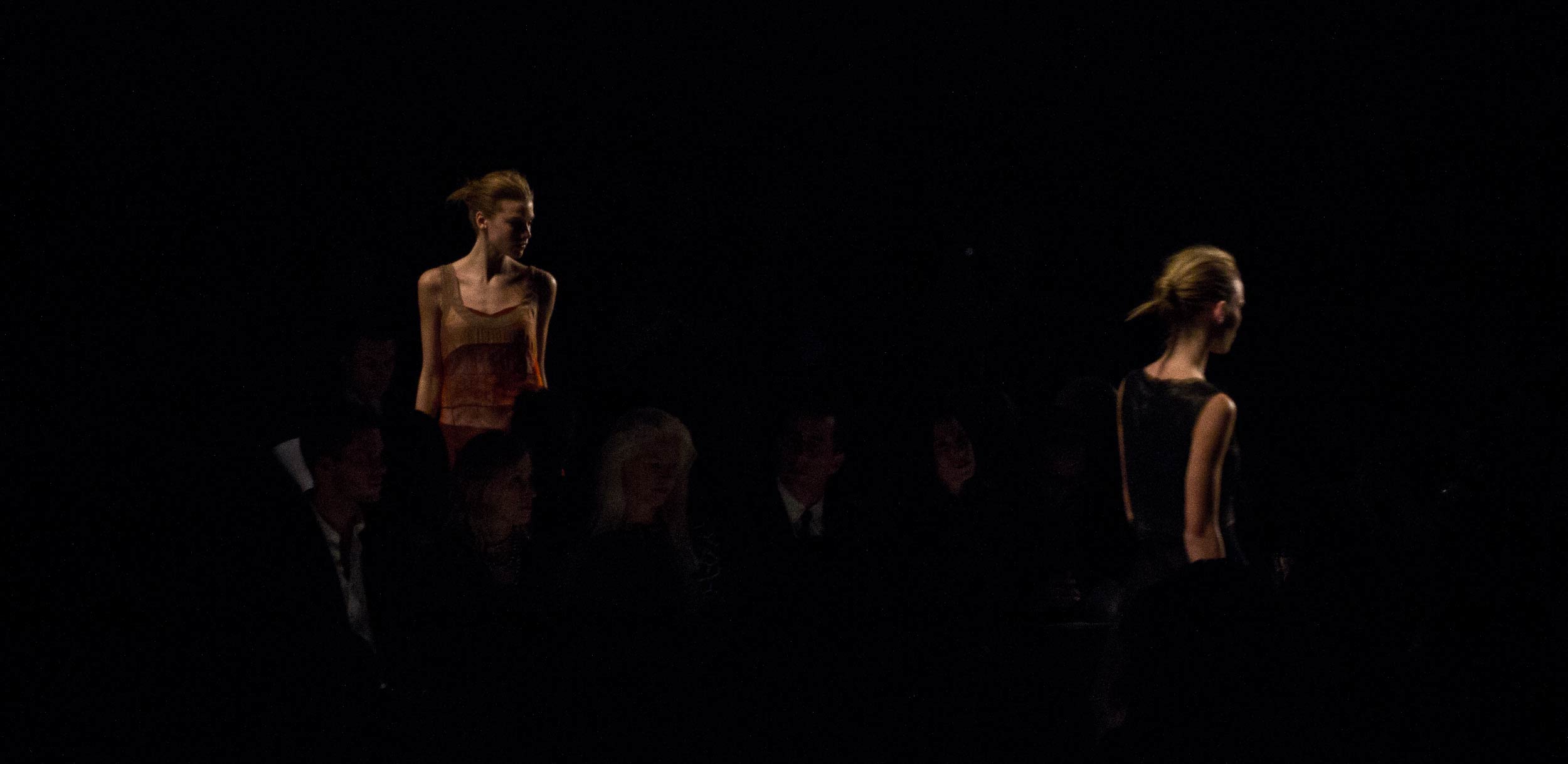 A still frame from David and Danny roberts of igorandandre short film from Narciso Rodriguez Fall 2011 fashion show