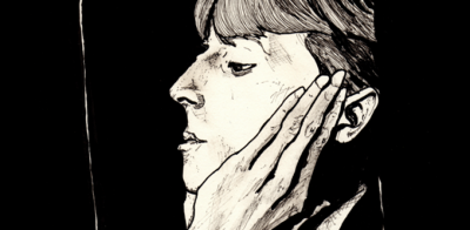 Danny Roberts Portrait of the Great 1800s Artist & Illustrator, Aubrey Beardsley