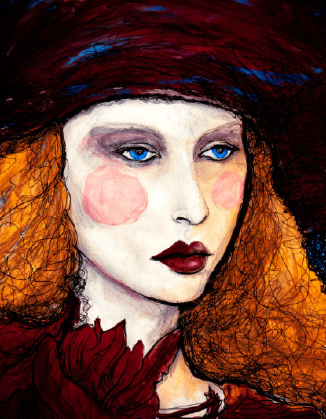 Danny roberts paints Fashion Week Daily Cover At New york Fashion Week Spring 2011