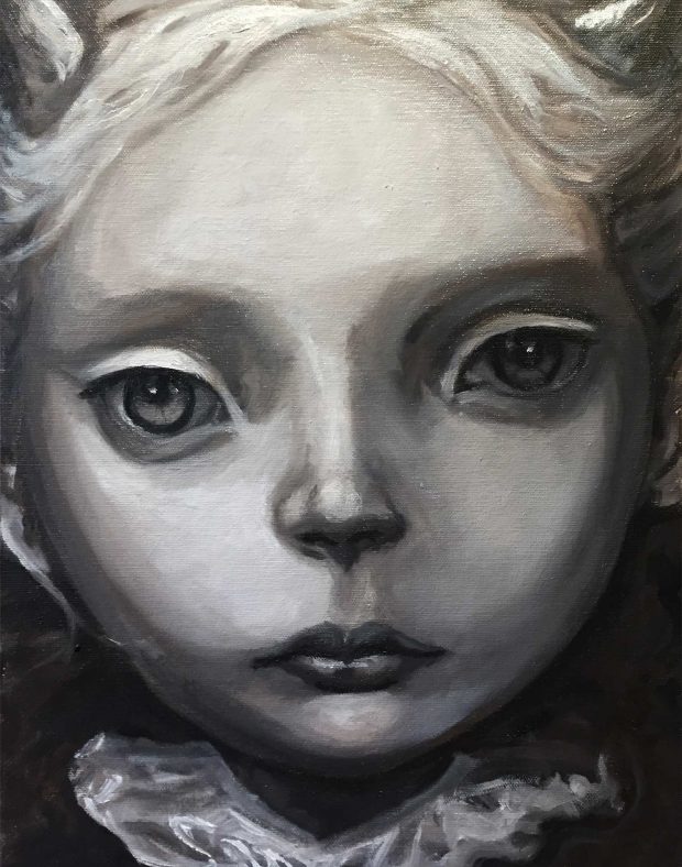 The Latri/ Tree Girl – Part 1 Oil Painting