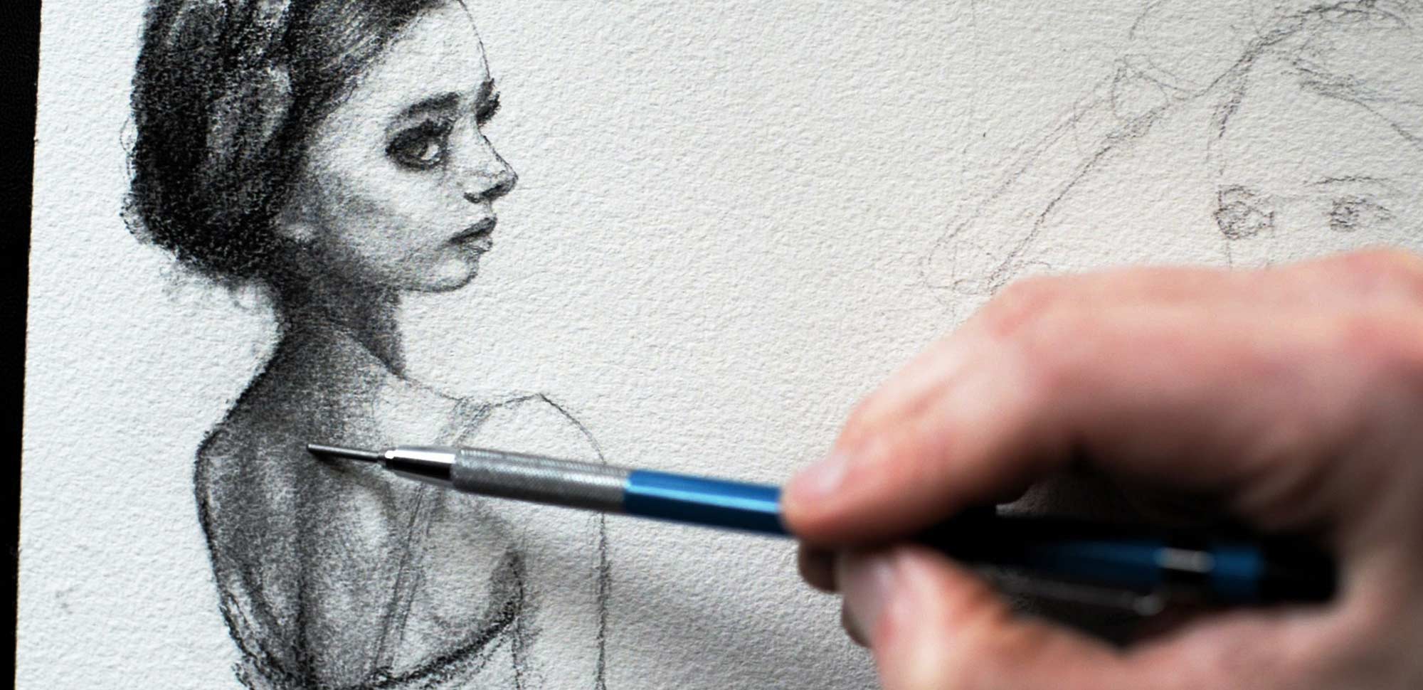 Artist Danny Roberts sketch of Russian ballerina Postnova Stanislava rubytear Video thumbnail