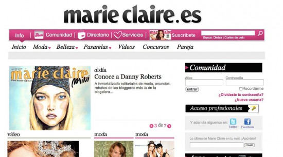 Marie Claire Spain!