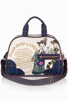 Part 1 of my Collaboration With Harajuku Lovers Mad for Plaid Magic Satchel