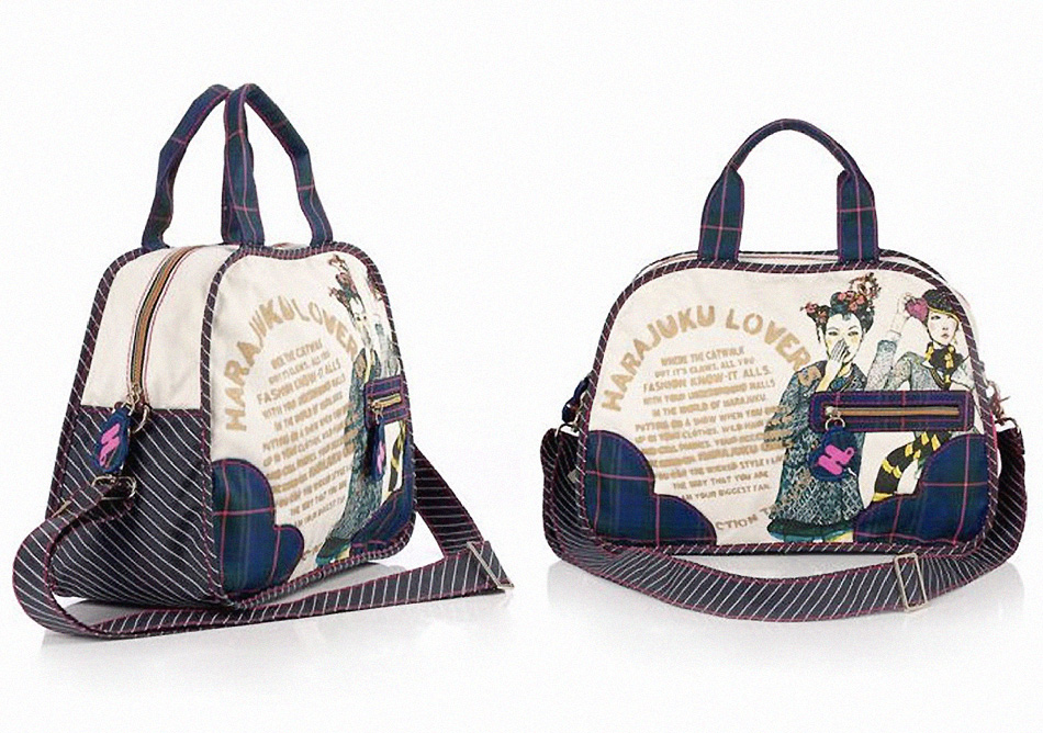 Part 1 of my Collaboration With Harajuku Lovers Mad for Plaid Magic Satchel