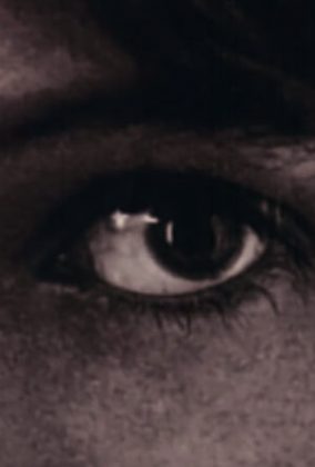 inspiration Friday sepia picture of A Close up of silent film Actress Lillian Gish eyes