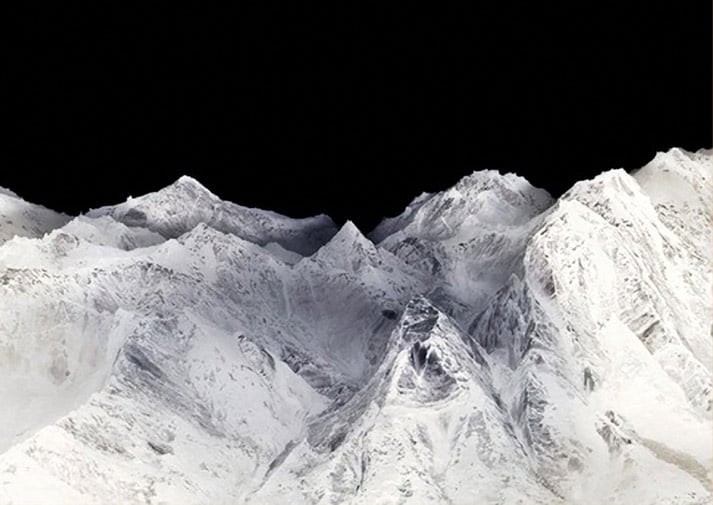Inspiration friday photo from tumblr of white snowy mountains from tumblr