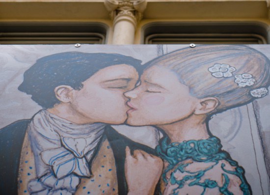 A Moment in Love – Tiffany & Co Mural