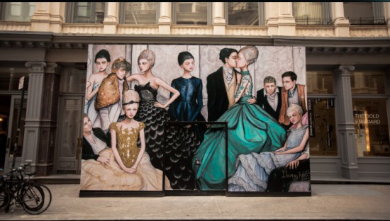 A Moment in Love – Tiffany & Co Mural