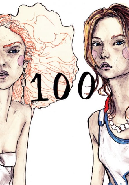 Lily & Gemma Book Drawing 100