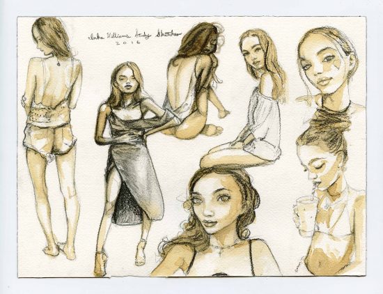 Inka Williams – Study Sketches