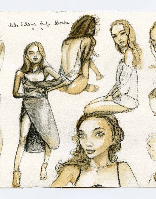 Inka Williams – Study Sketches