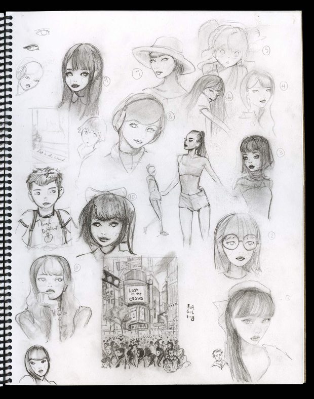 Lost in Sketches.